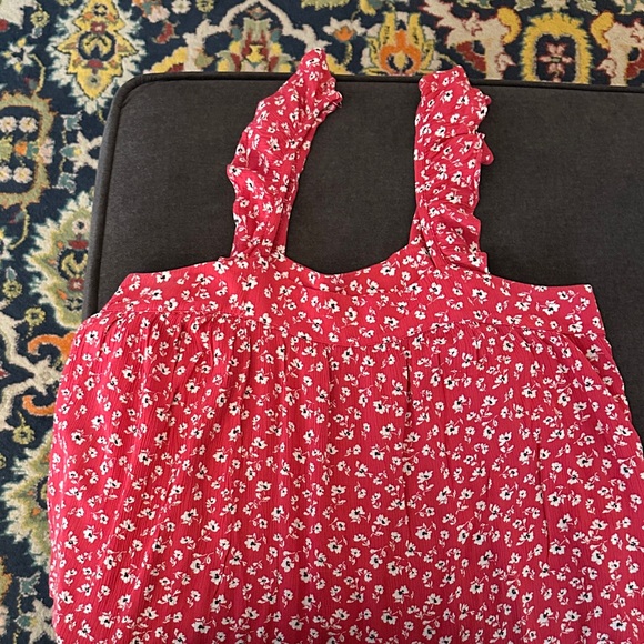 Floral pink Tank Top - Picture 1 of 3